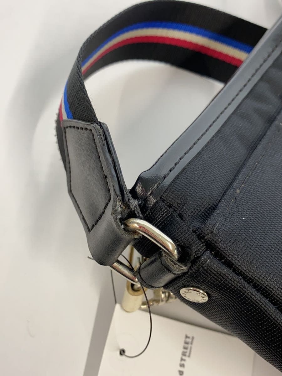 CASTELBAJAC Shoulder Bag Leather BLK 8