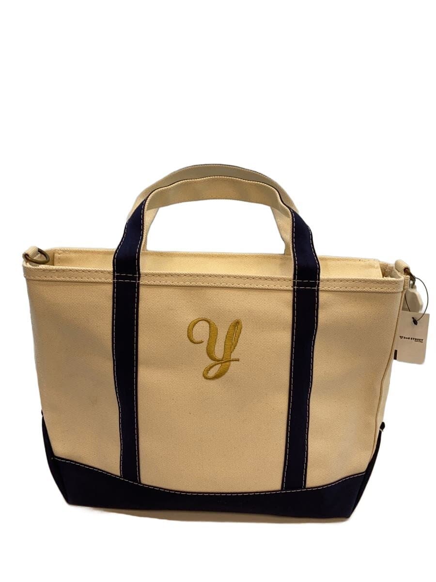 L.L.Bean Handbag Canvas CRM 282343