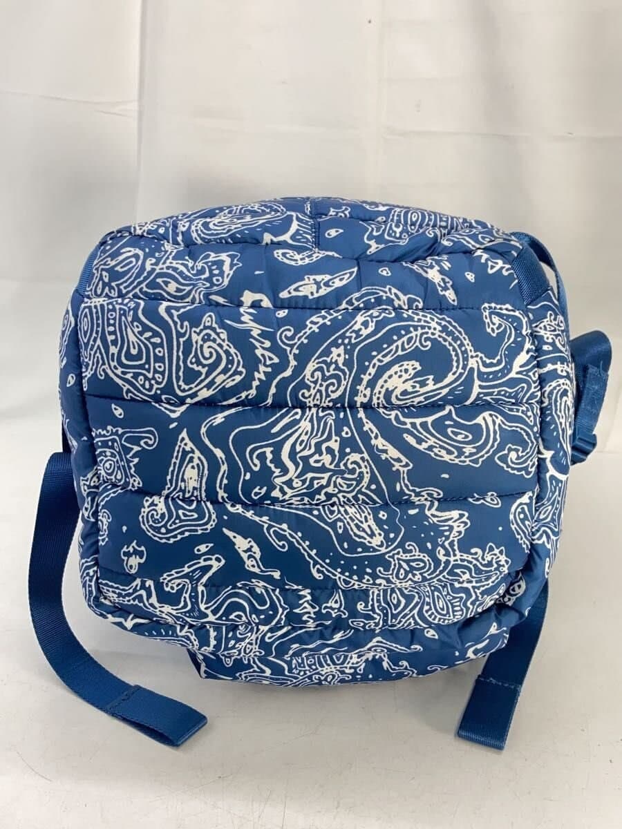 SupremePUFFER BACKPACK 22AW Backpack Rucksack BLU Paisley All-over pattern 4