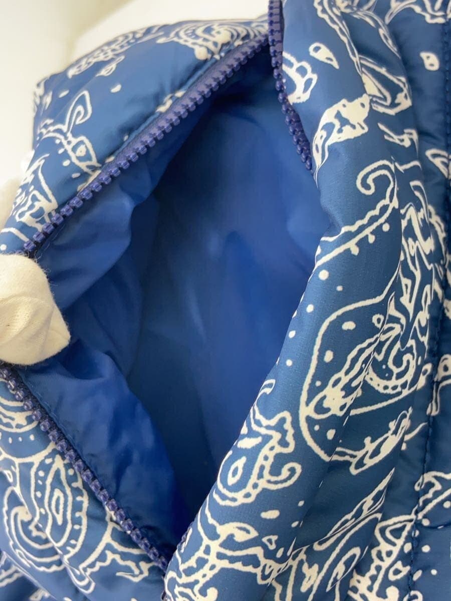 SupremePUFFER BACKPACK 22AW Backpack Rucksack BLU Paisley All-over pattern 8