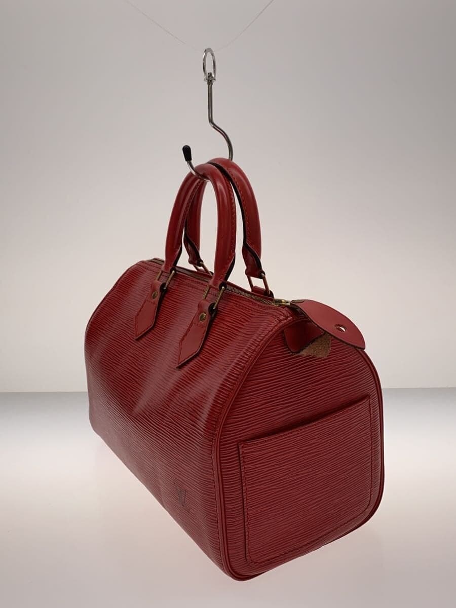 LOUIS VUITTON Speedy 30_Epi Leather RED 2