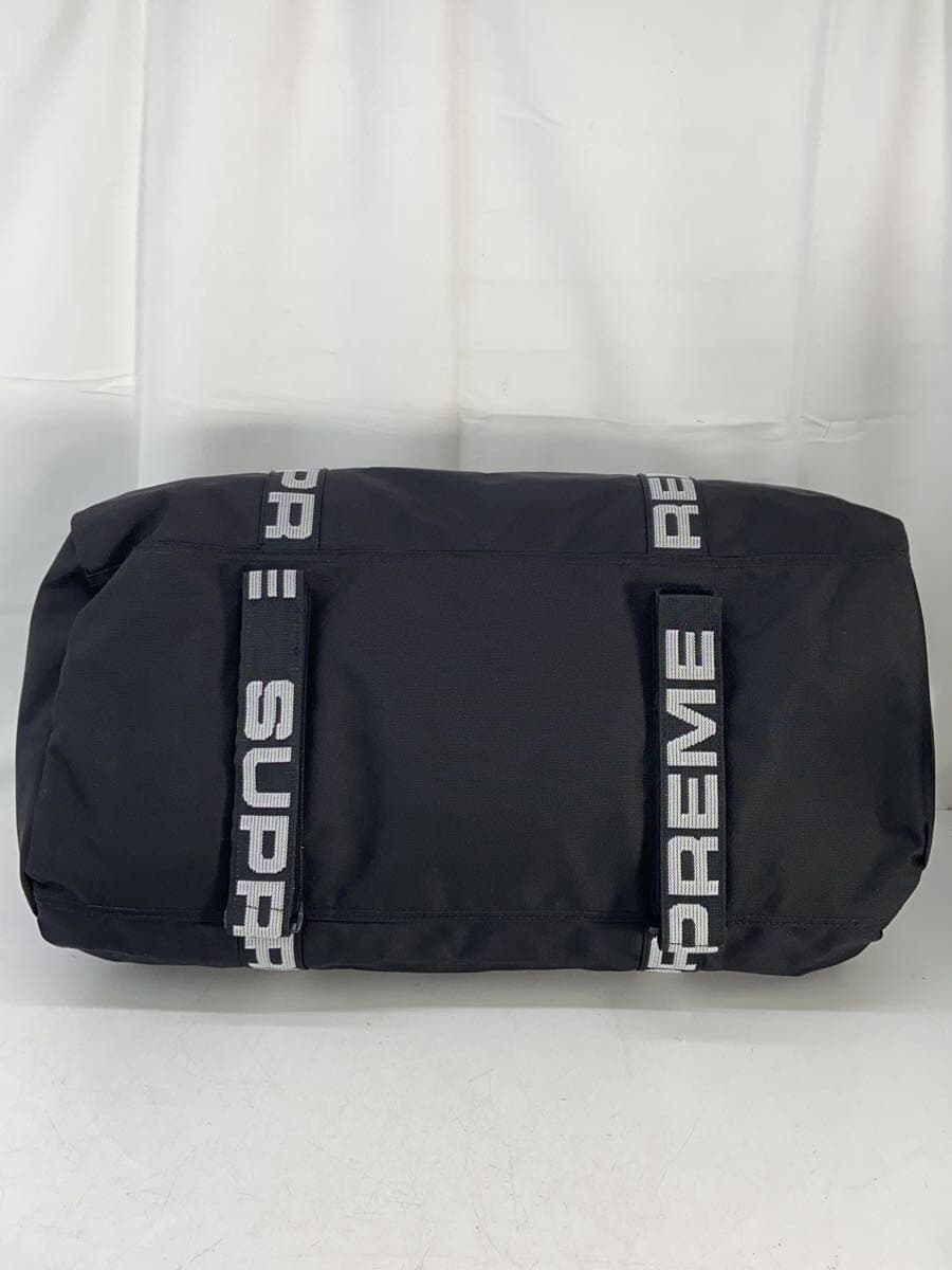 Supreme 18SS Duffle Bag Boston Bag Polyester BLK Solid Color 4