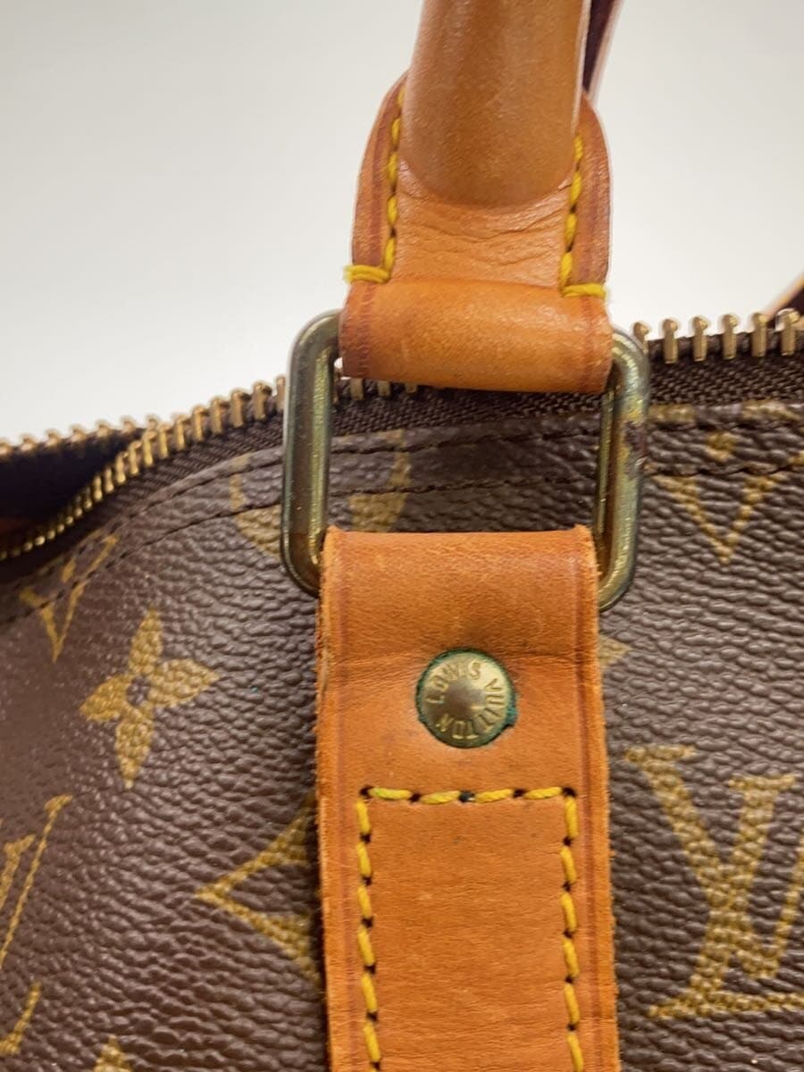 LOUIS VUITTON Keepall 50_Monogram Canvas PVC BRW 7