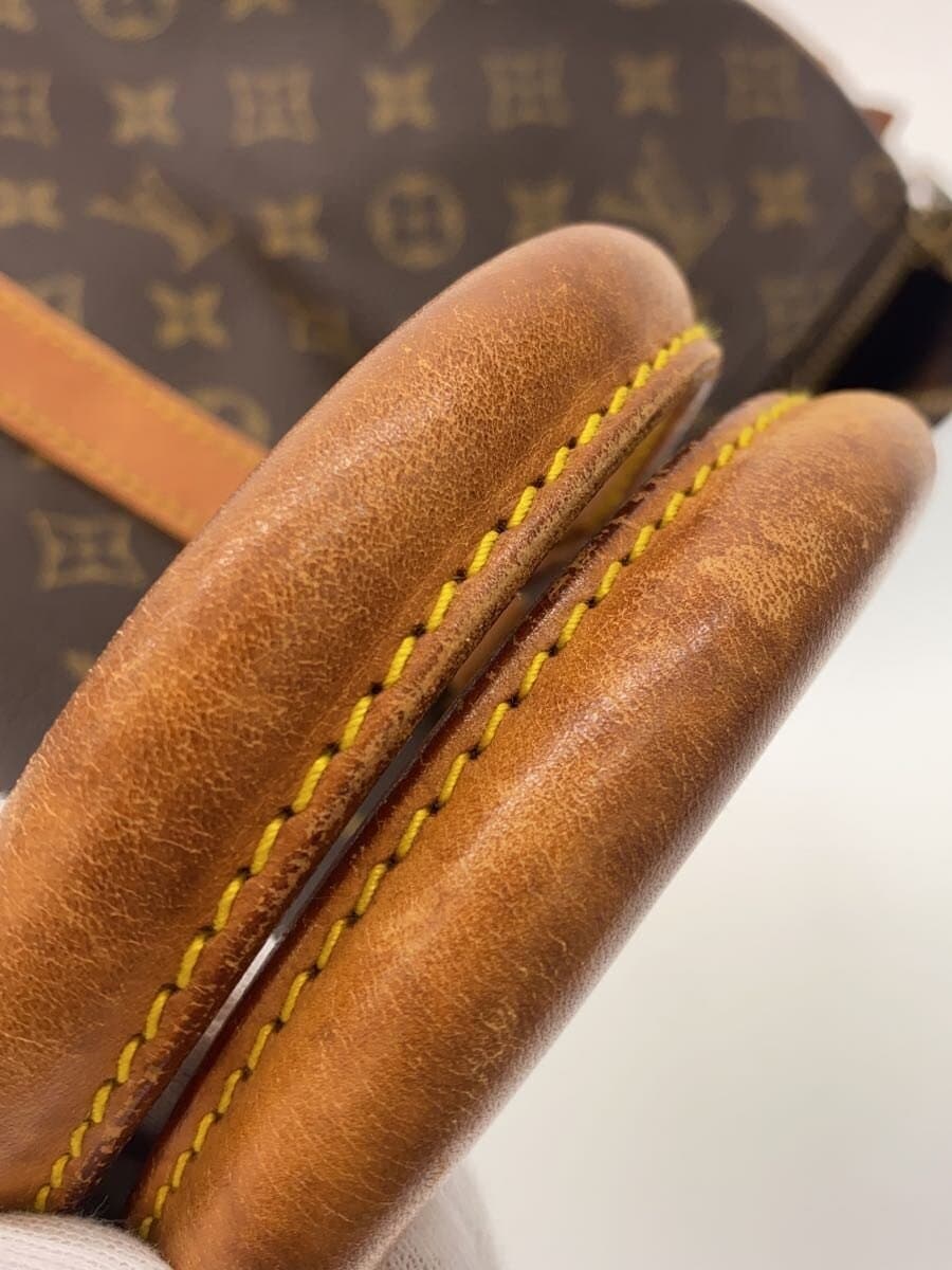 LOUIS VUITTON Keepall 50_Monogram Canvas PVC BRW 9