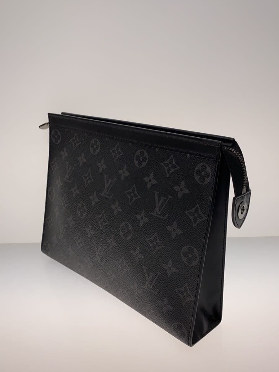 LOUIS VUITTON Pochette Voyage MM_Monogram Eclipse Leather BLK Monogram 2
