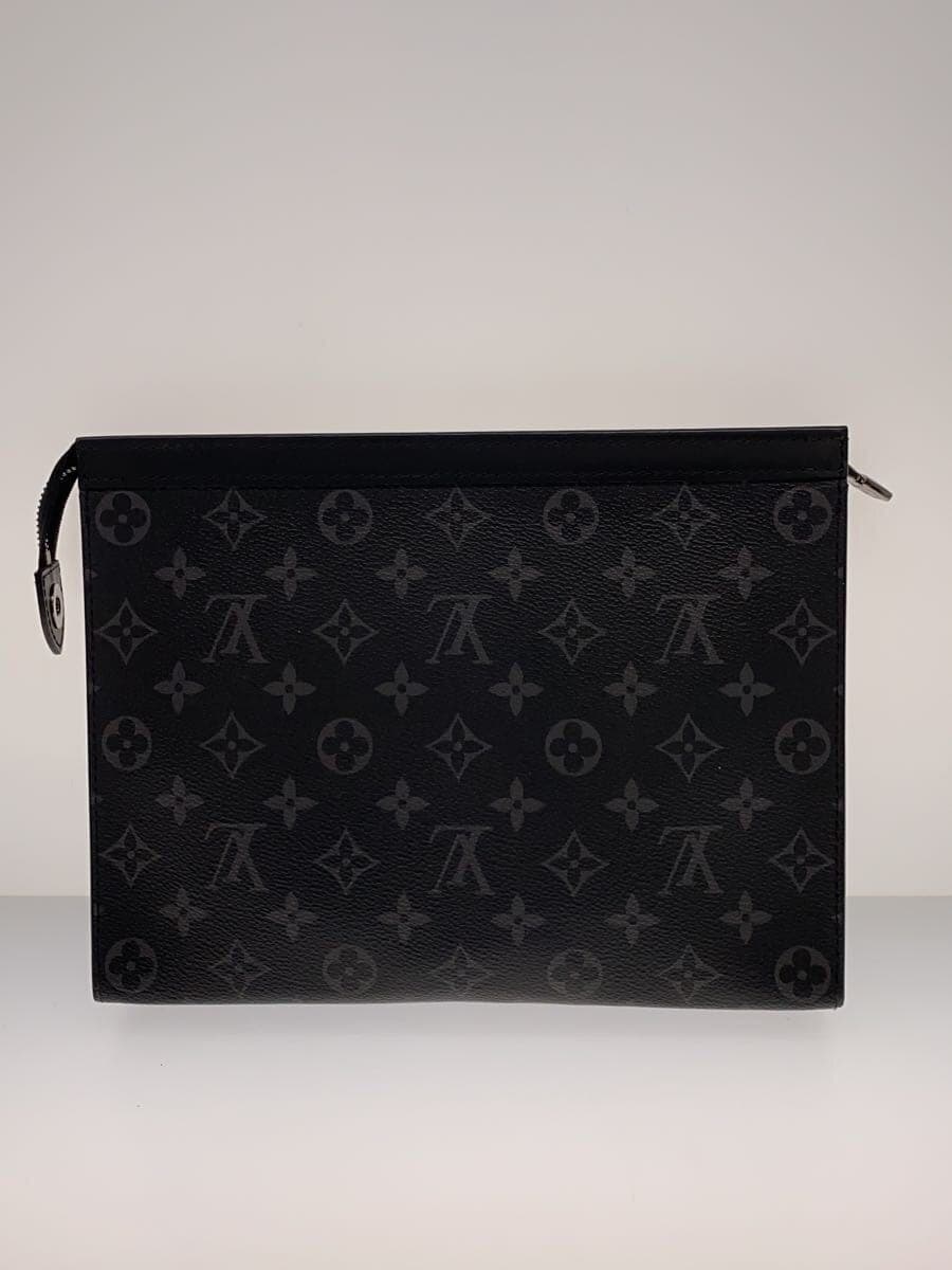 LOUIS VUITTON Pochette Voyage MM_Monogram Eclipse Leather BLK Monogram 3