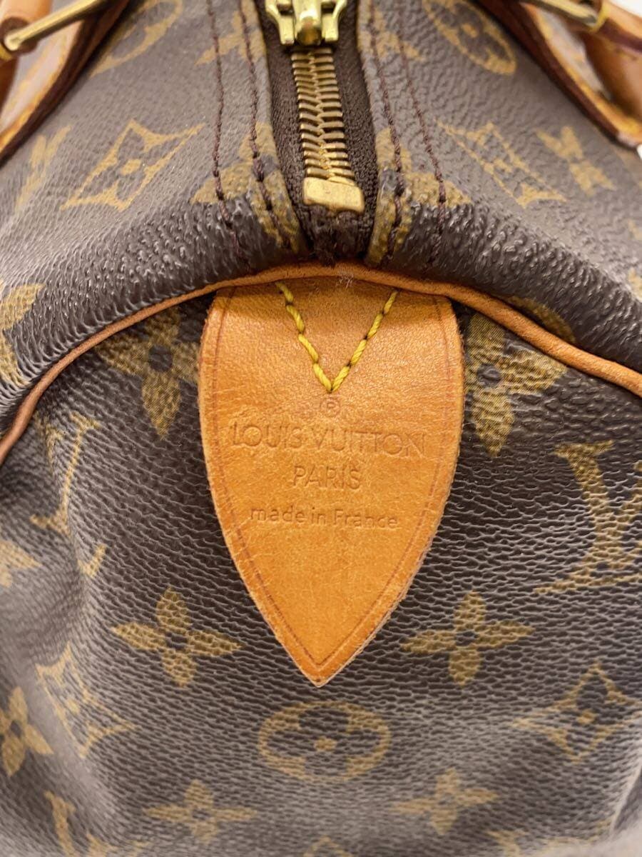 LOUIS VUITTON1)Speedy 25_Monogram Canvas PVC BRW 5