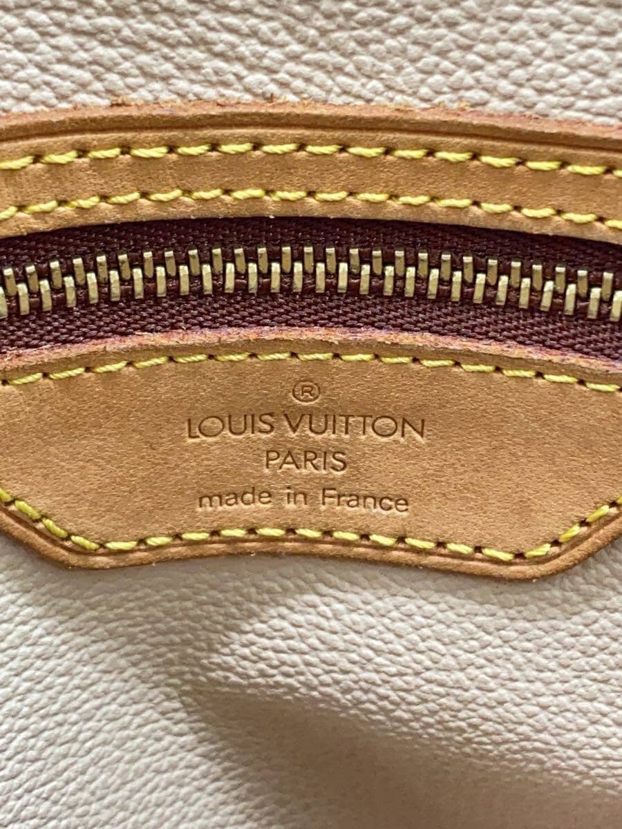 LOUIS VUITTON Petit Baguette_Monogram Canvas PVC BRW All-over Print M42238 5