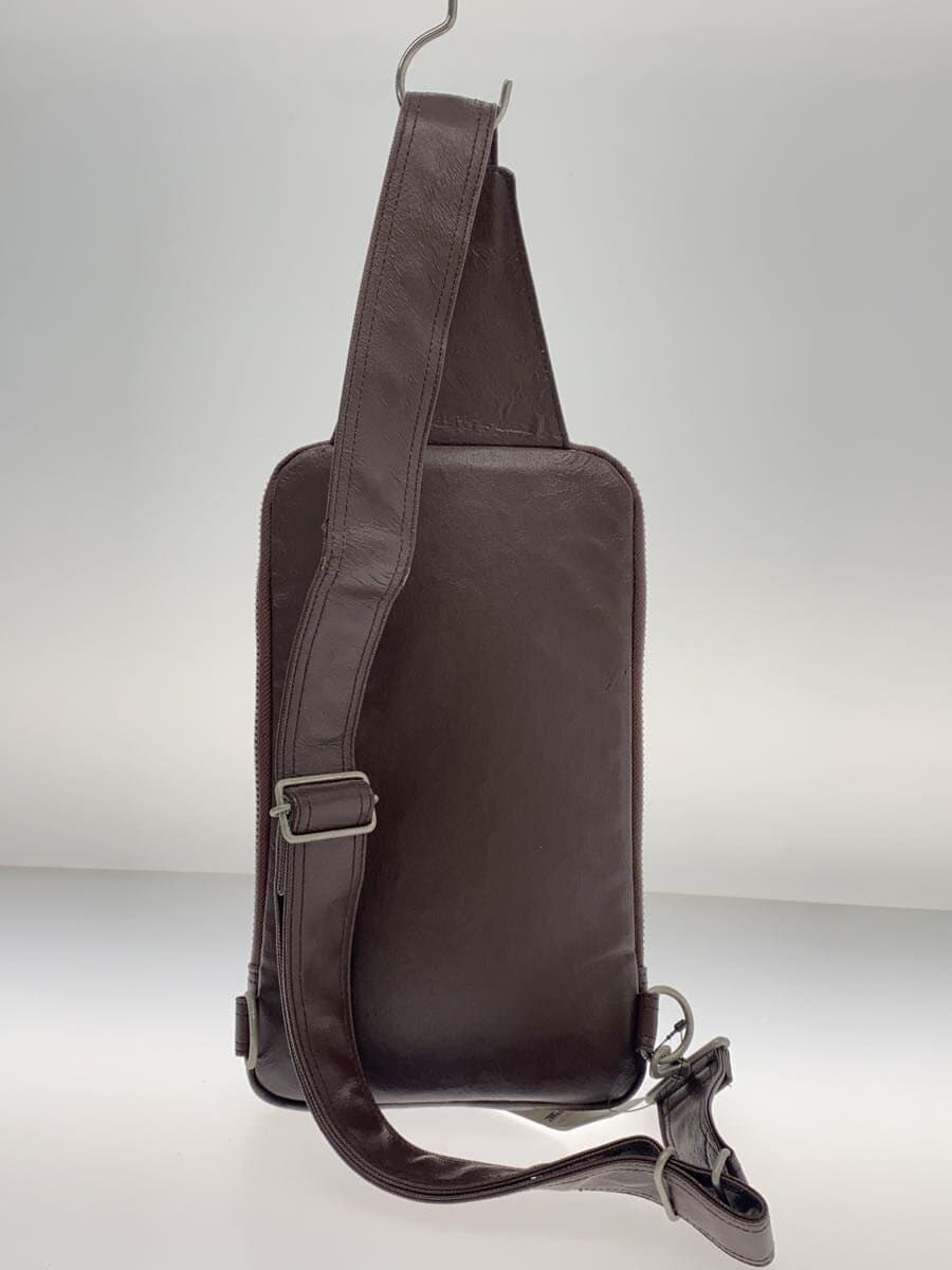 PORTER Shoulder Bag Leather BRW Solid 707-06127 3