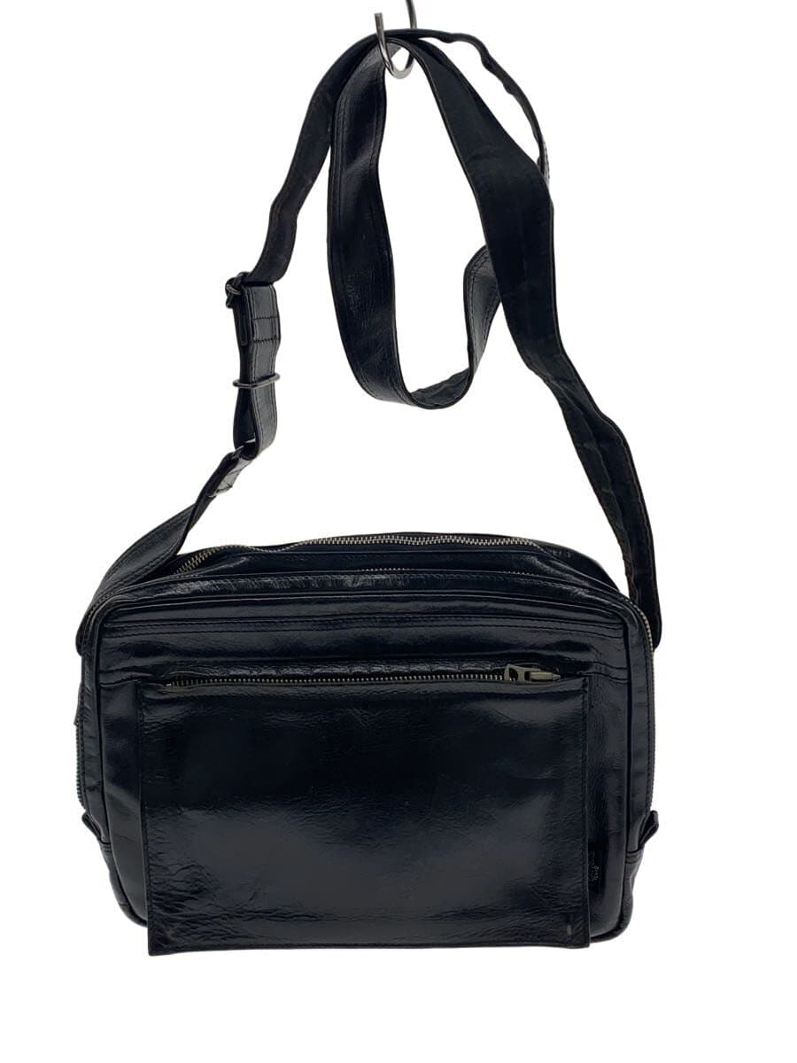 PORTER Shoulder Bag Leather Black