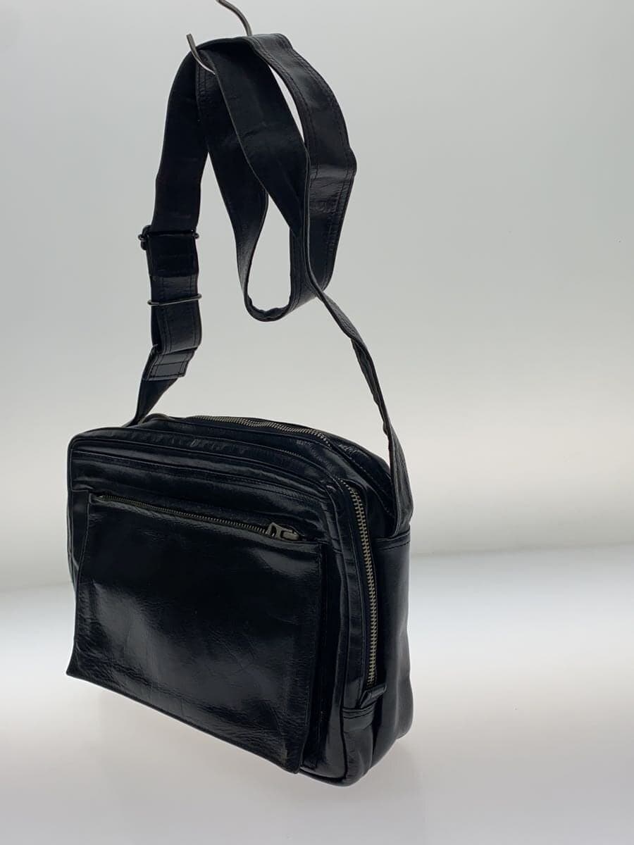 PORTER Shoulder Bag Leather Black 2