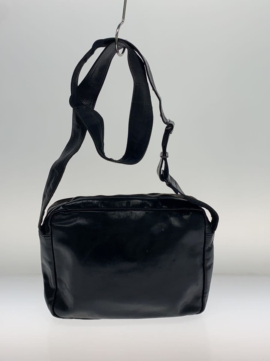 PORTER Shoulder Bag Leather Black 3