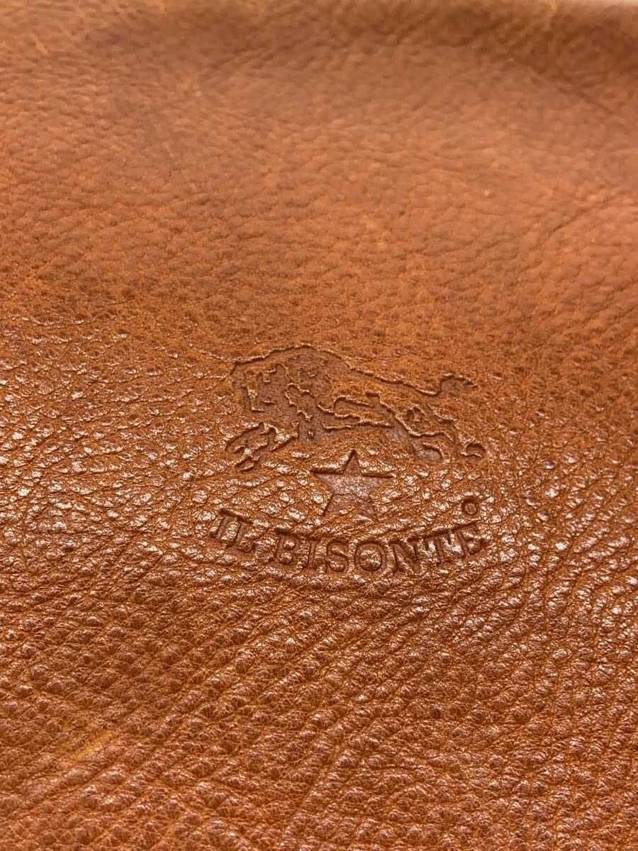 IL BISONTE Shoulder Bag Leather BRW Plain 5