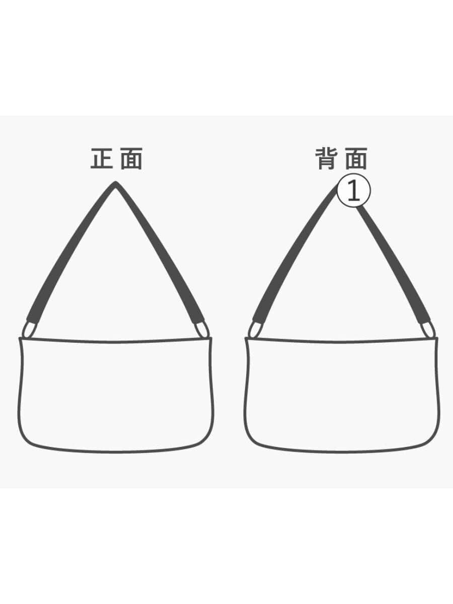 COACH tote bag polyester BLK plain 8