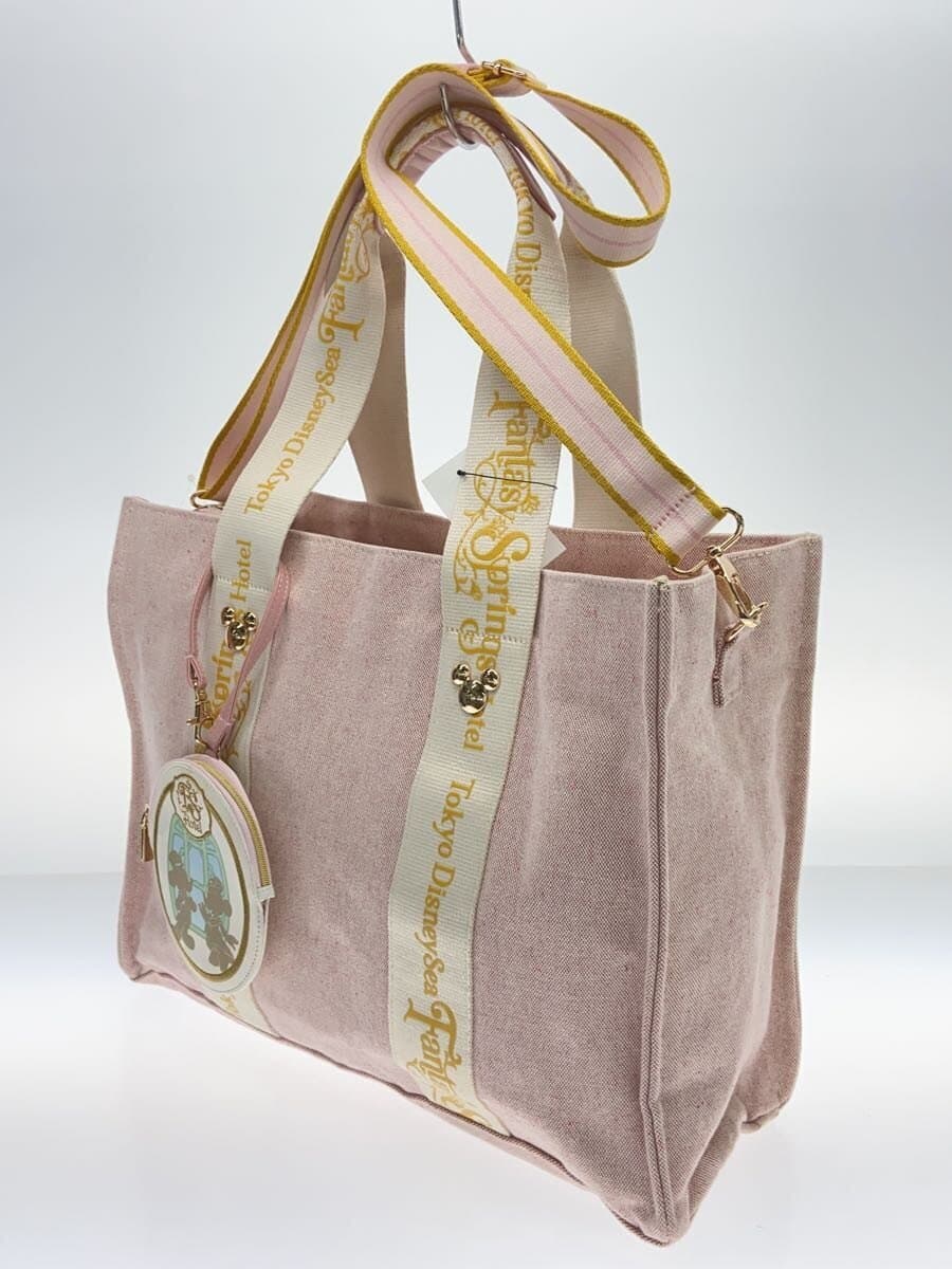 Disney tote bag -- PNK plain 2