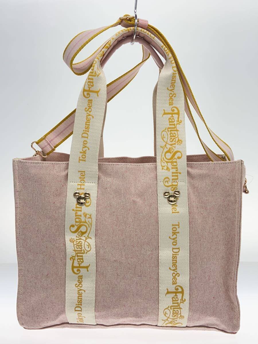 Disney tote bag -- PNK plain 3