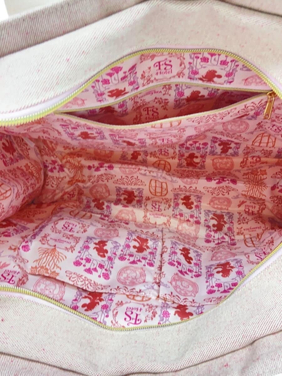 Disney tote bag -- PNK plain 6