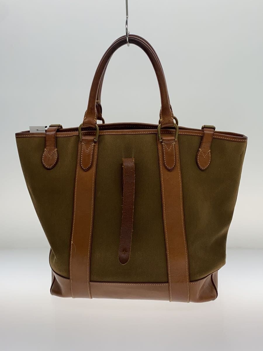 POLO RALPH LAUREN Tote Bag Canvas KHK 3