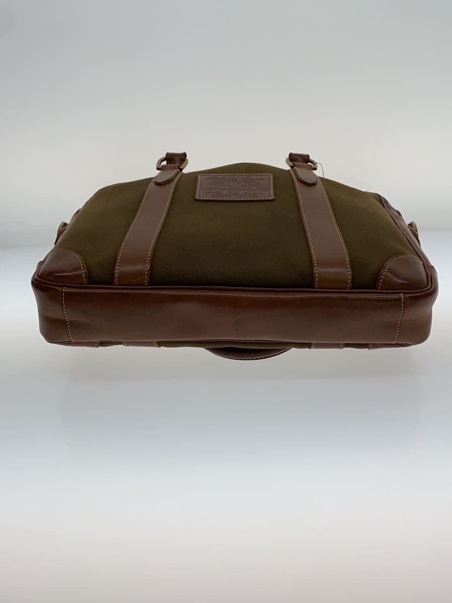 POLO RALPH LAUREN Briefcase Canvas KHK 4
