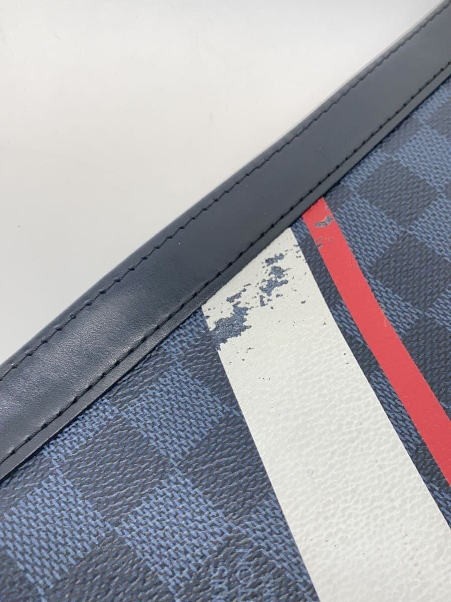 LOUIS VUITTON Pochette Voyage_Damier Cobalt_America's Cup PVC NVY All-over 8