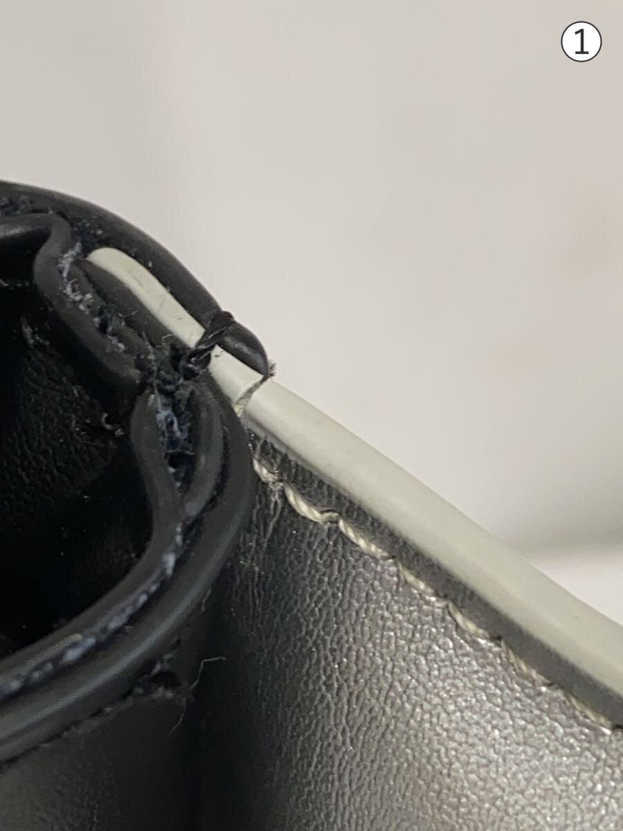 TSUMORI CHISATO tote bag leather black missing shoulder strap 7