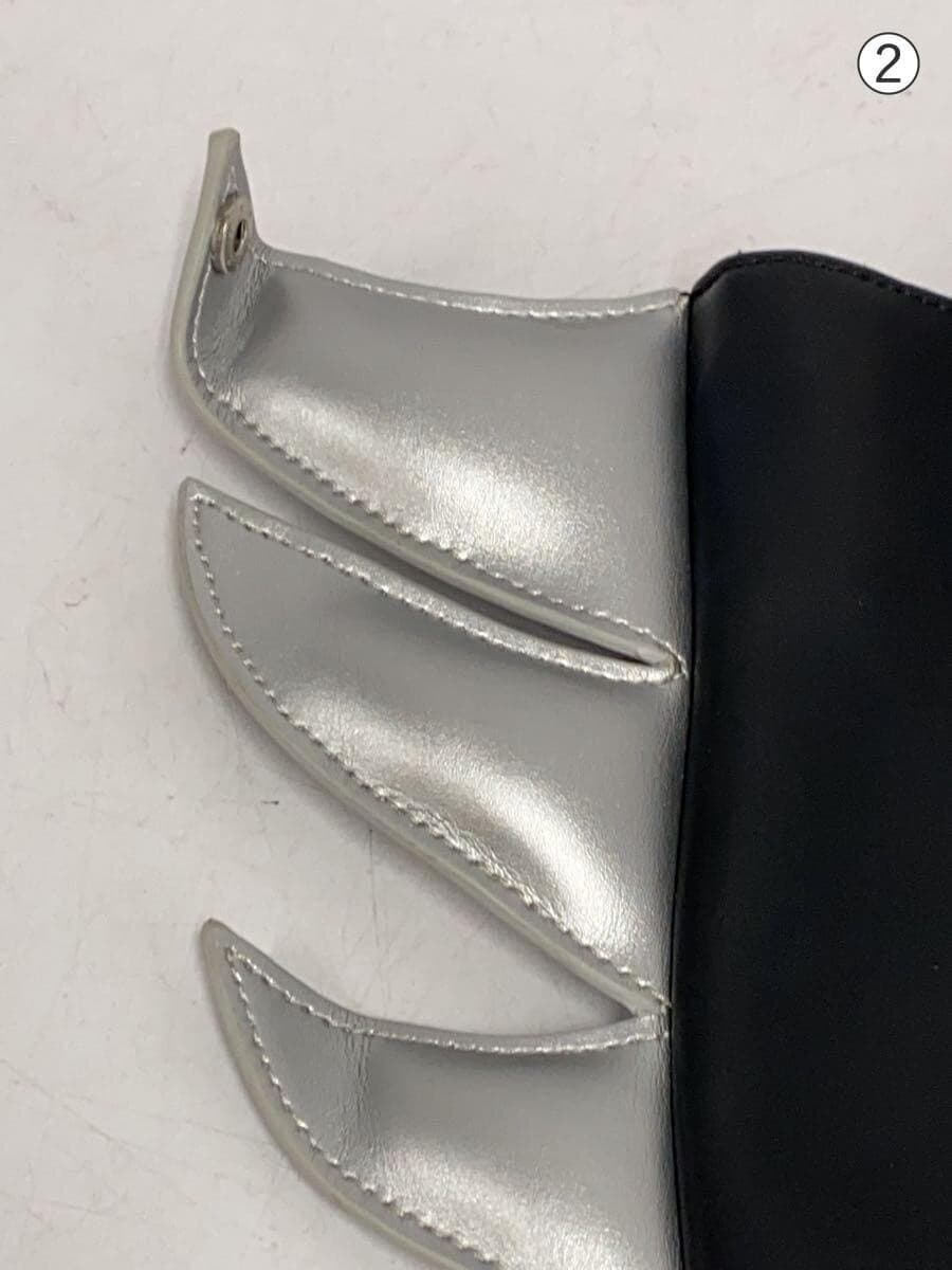 TSUMORI CHISATO tote bag leather black missing shoulder strap 8