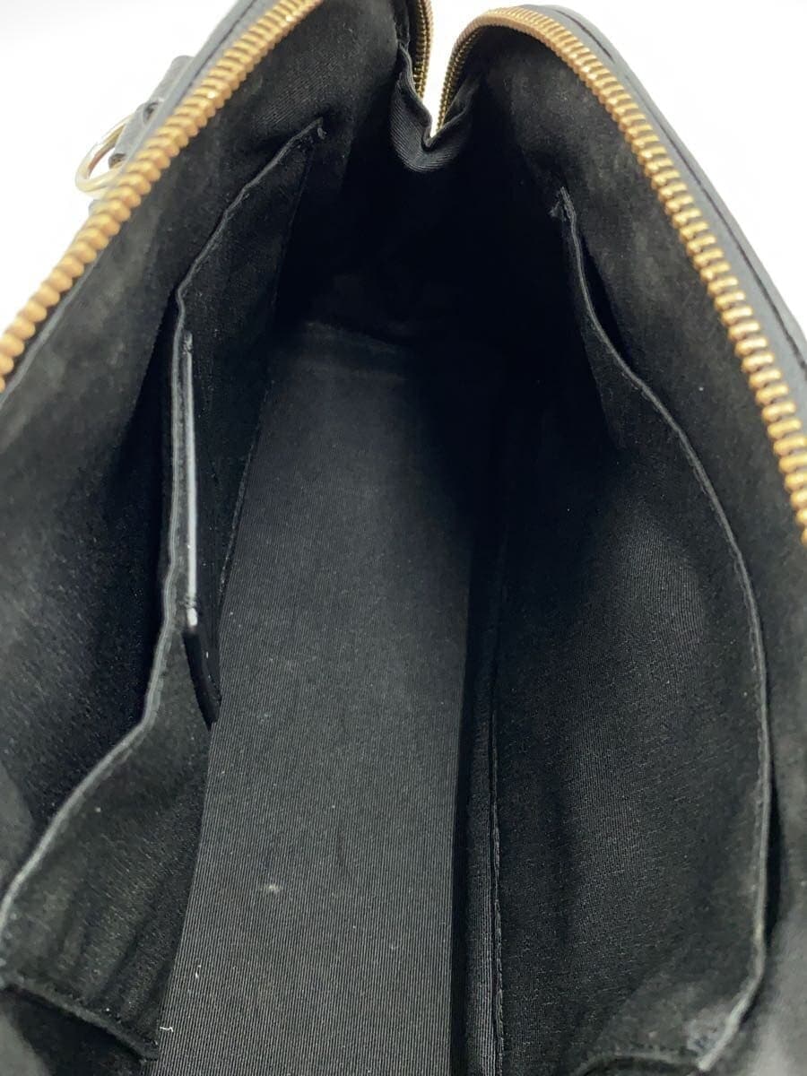 COACH Handbag Leather BLK F27591 6