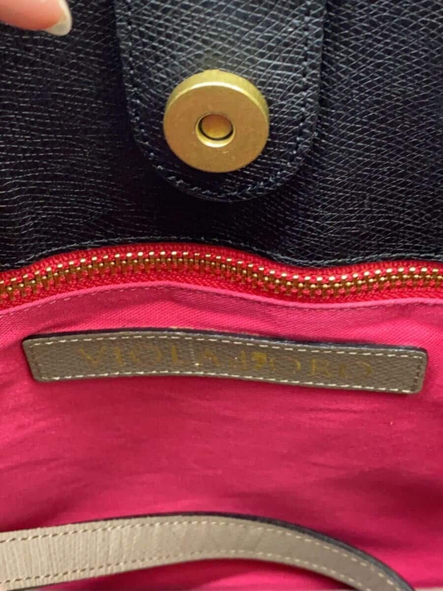 VIOL Ad’ORO Tote Bag PVC BRW 5