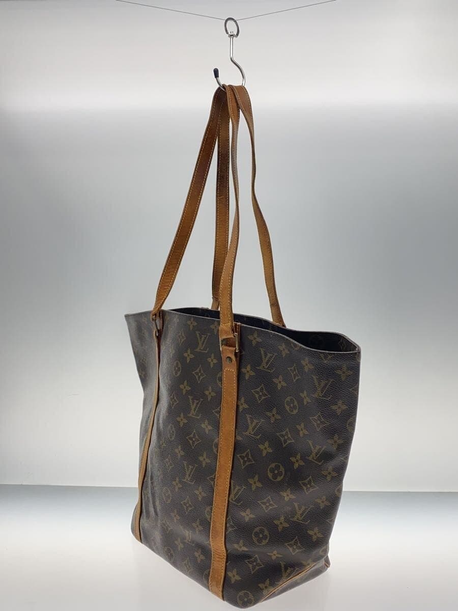 LOUIS VUITTON Bag Leather BRW All-over Print MB0998 2