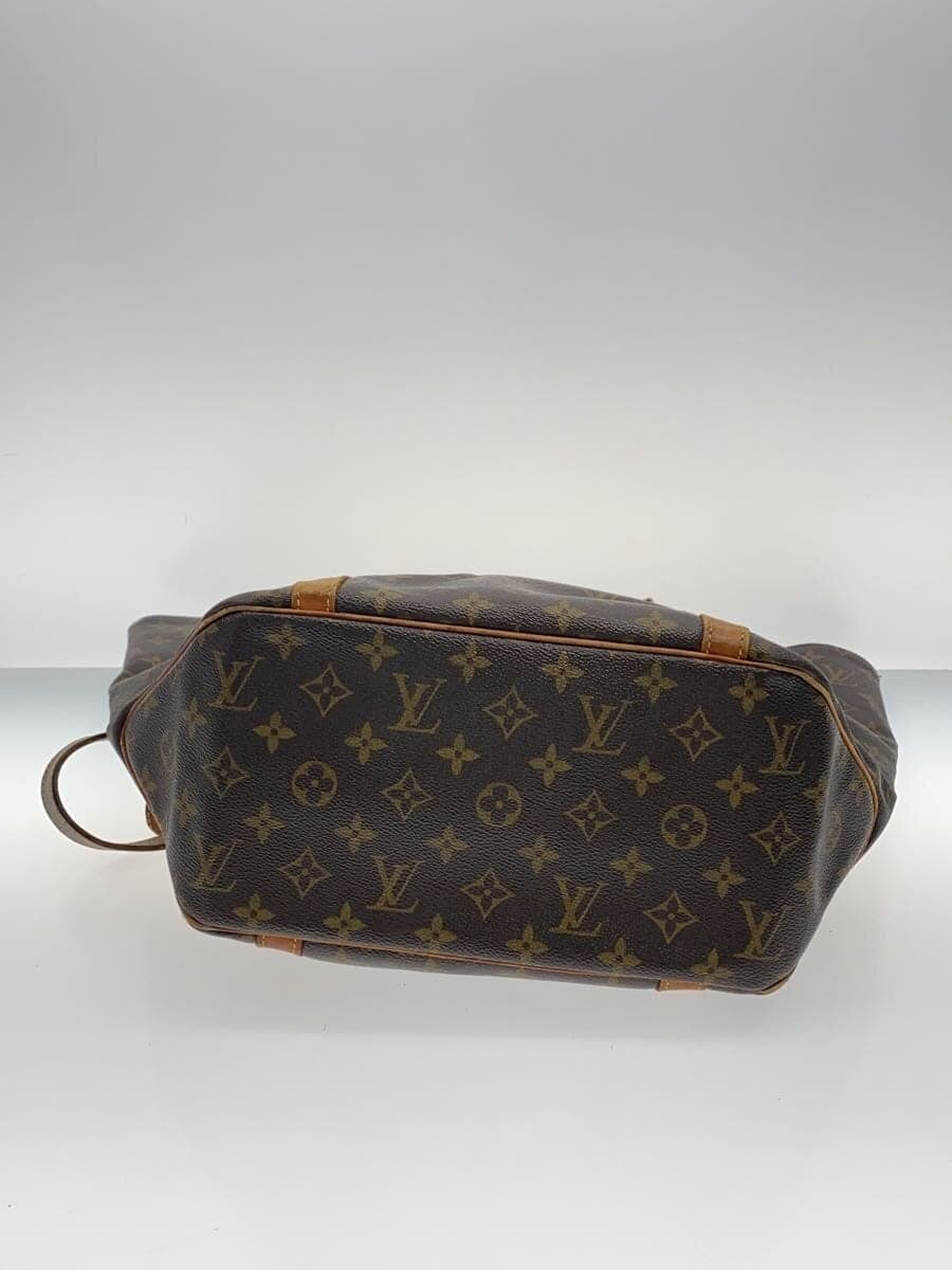 LOUIS VUITTON Bag Leather BRW All-over Print MB0998 4