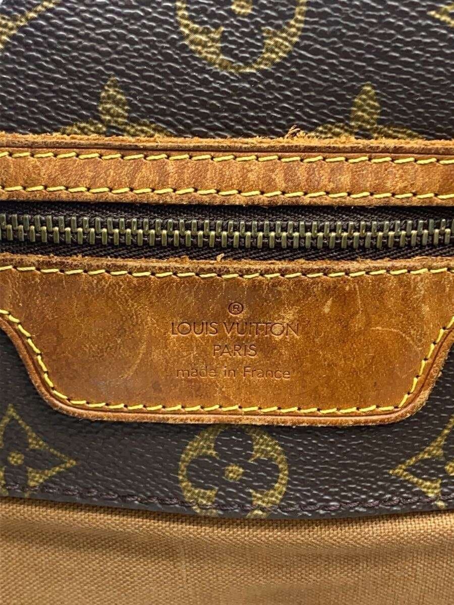 LOUIS VUITTON Bag Leather BRW All-over Print MB0998 5