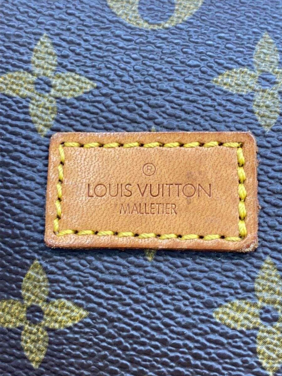 LOUIS VUITTON Bag Leather BRW All-over print 893FC 5