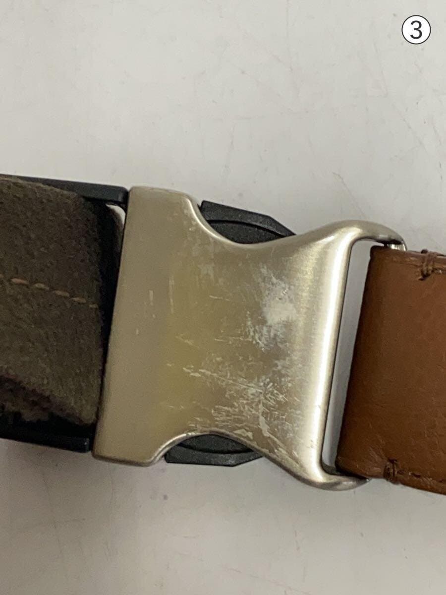 COACH Waist Bag Leather BRW Plain f77233 9