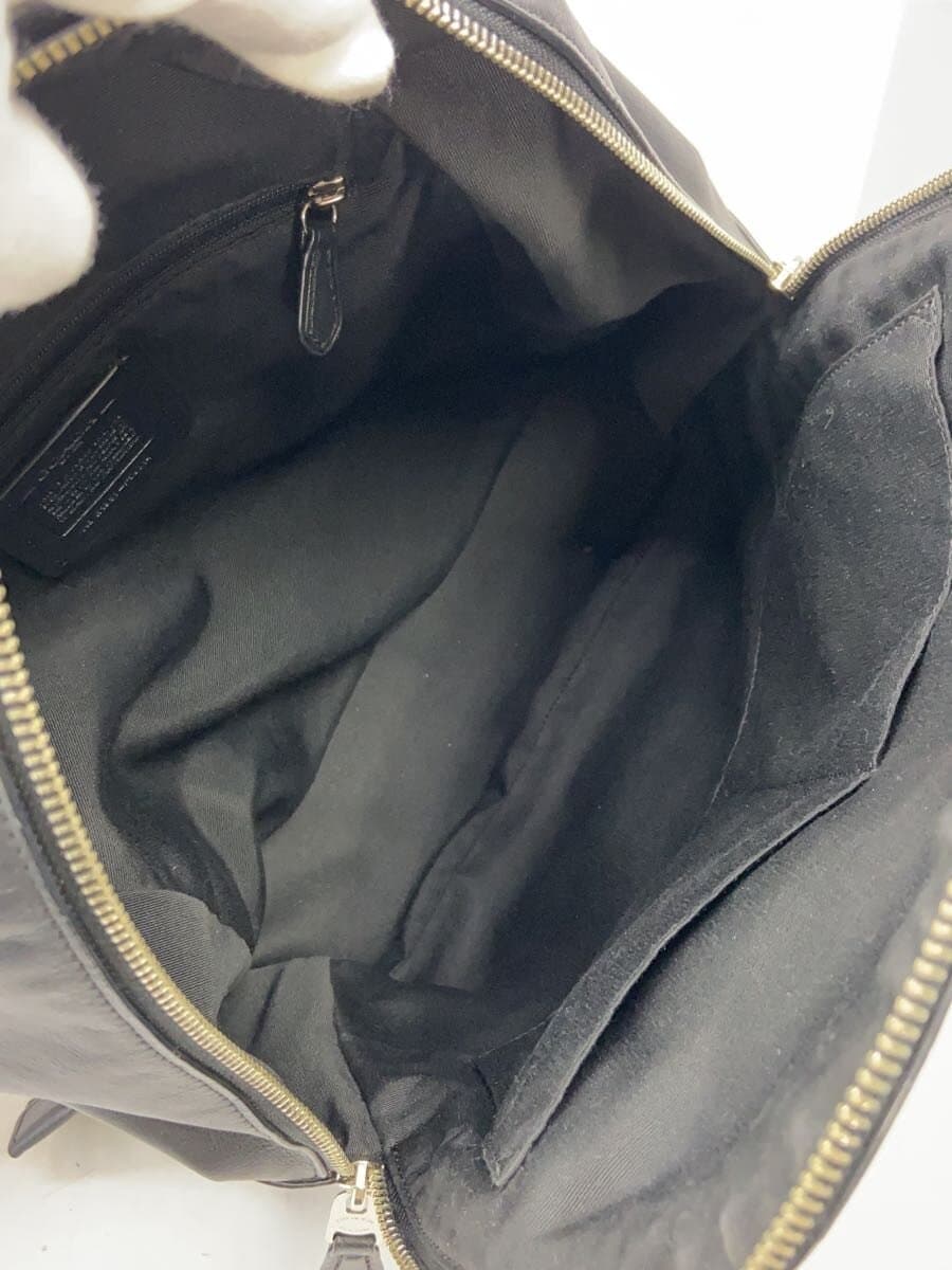 COACH Signature Backpack PVC Black All-over pattern F58314 6