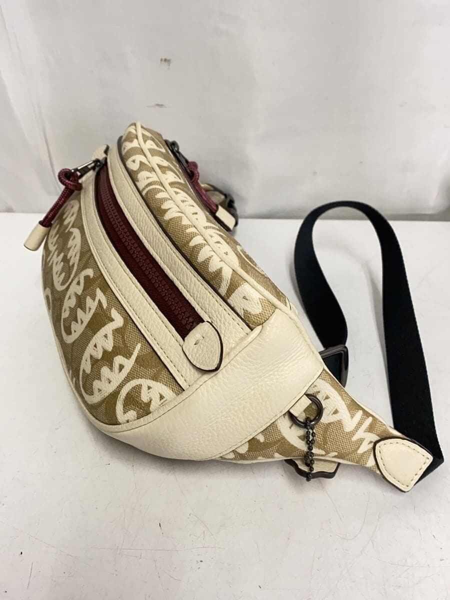 COACH shoulder bag -- BEG all-over pattern B2080 2
