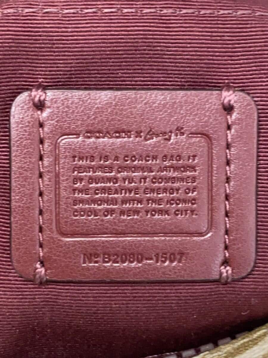 COACH shoulder bag -- BEG all-over pattern B2080 5