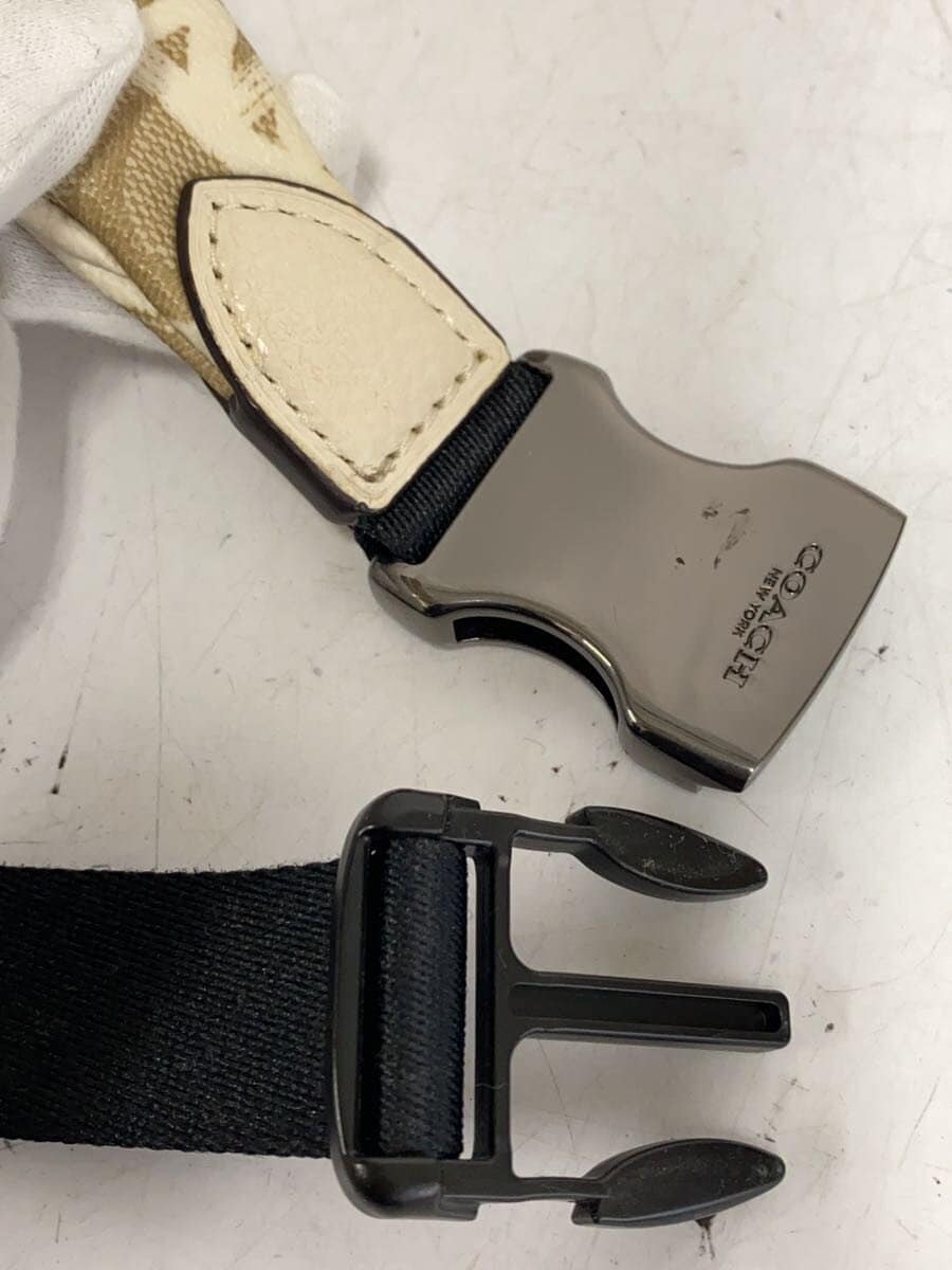 COACH shoulder bag -- BEG all-over pattern B2080 7