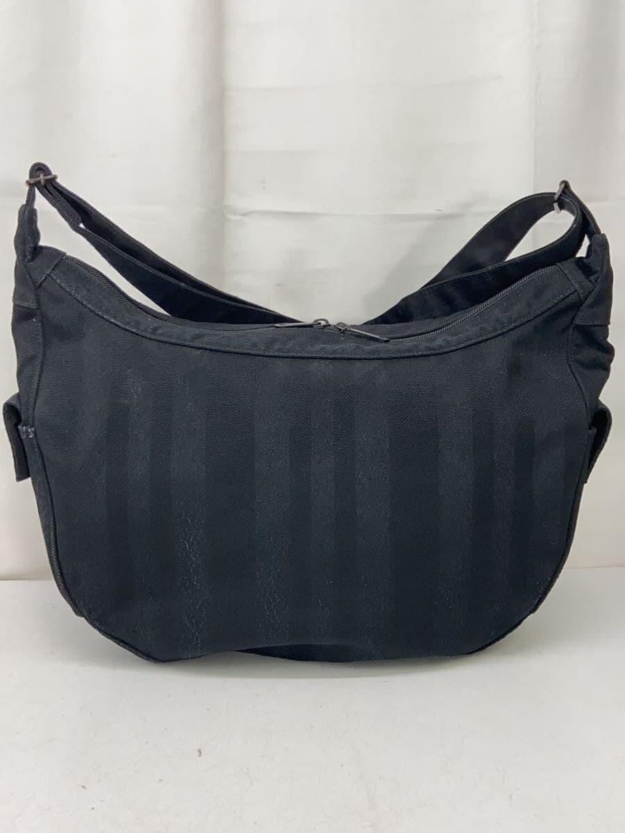 PORTER Tango Chirimen 10th Anniversary Shoulder Bag BLK Plain 3