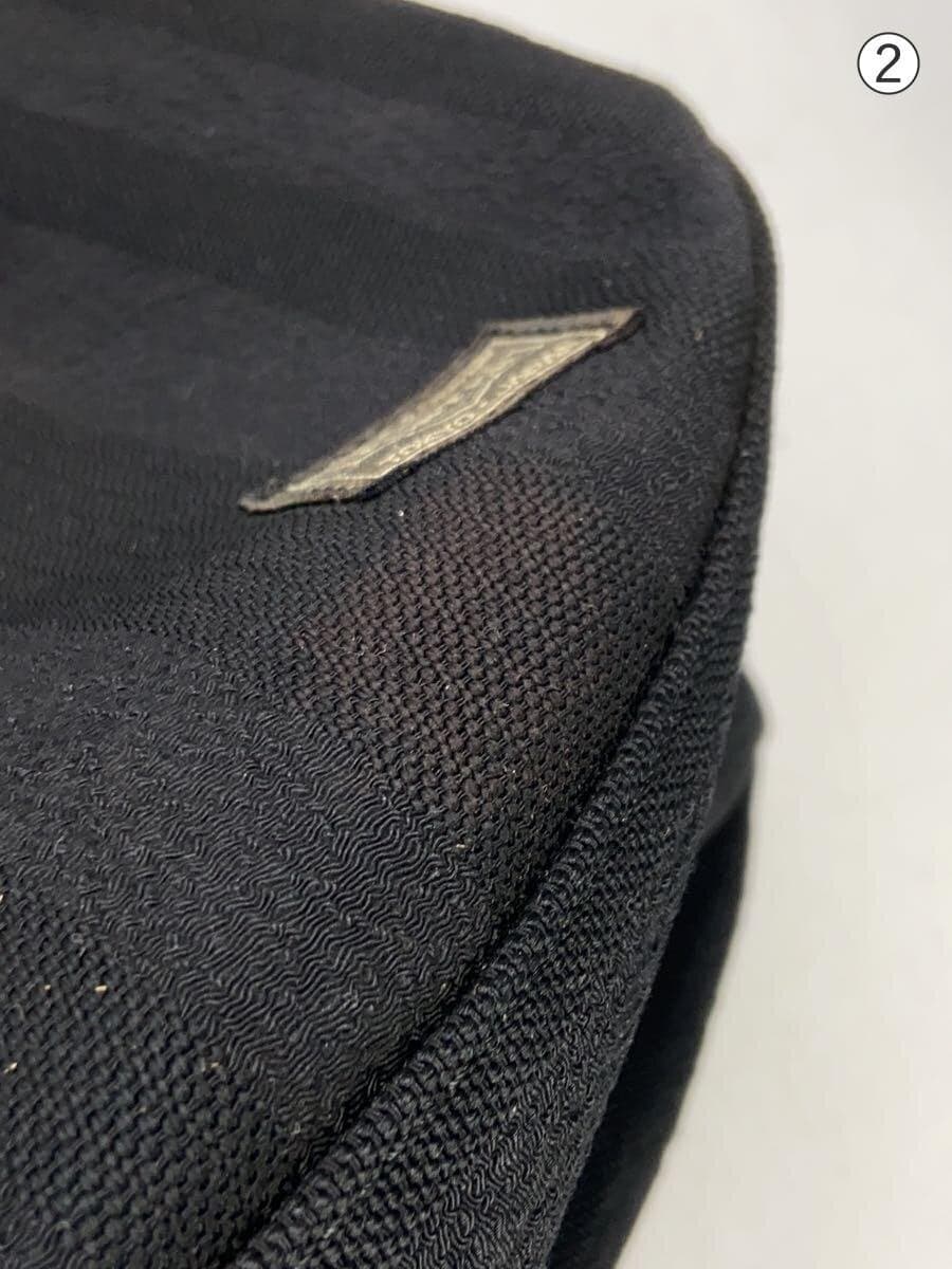 PORTER Tango Chirimen 10th Anniversary Shoulder Bag BLK Plain 8