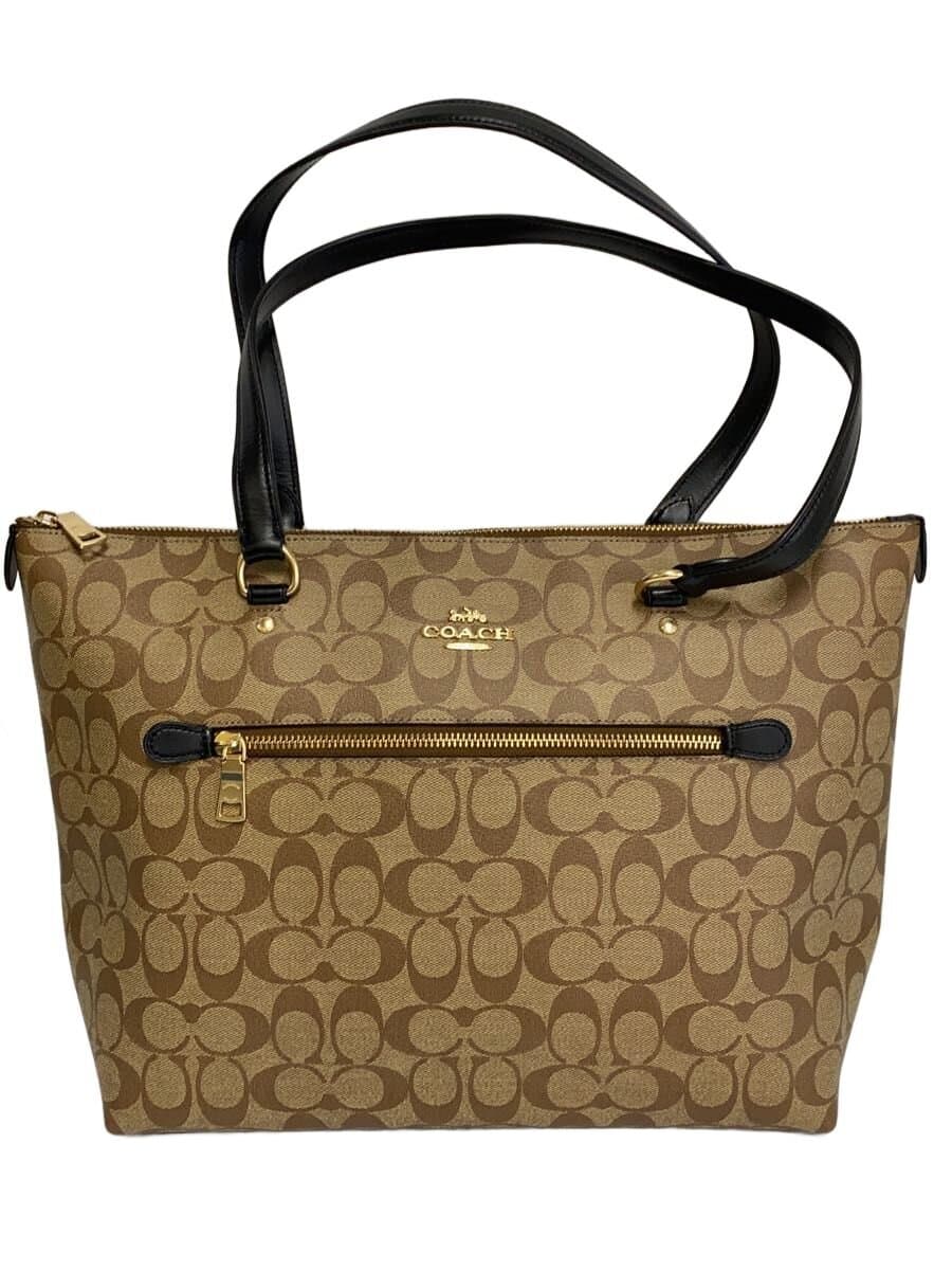 COACH Tote Bag -- BRW All-over Pattern J1947