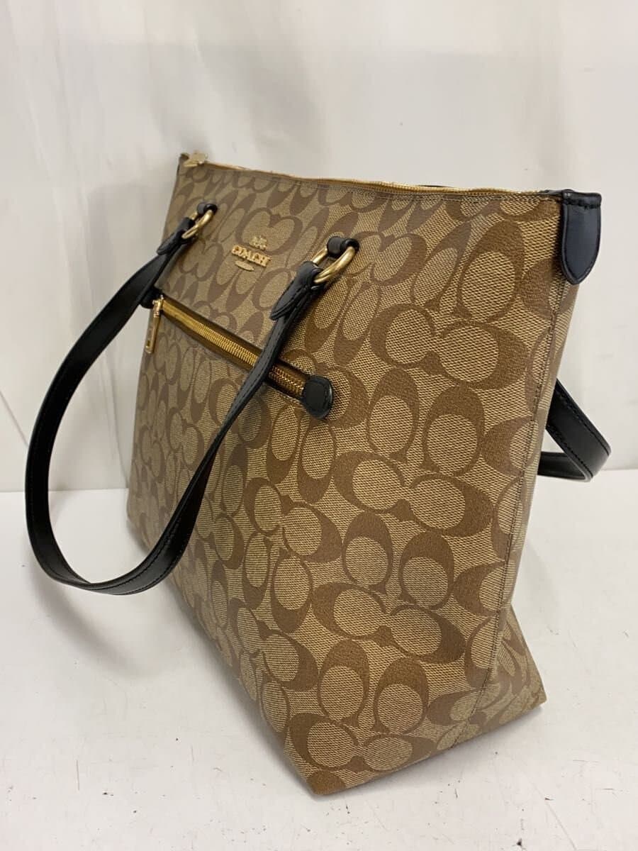 COACH Tote Bag -- BRW All-over Pattern J1947 2