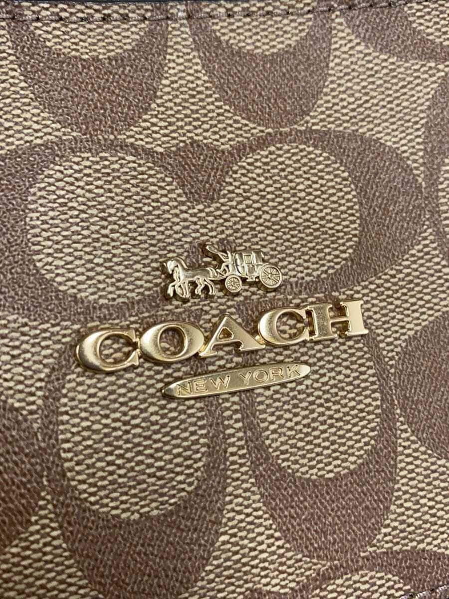 COACH Tote Bag -- BRW All-over Pattern J1947 5