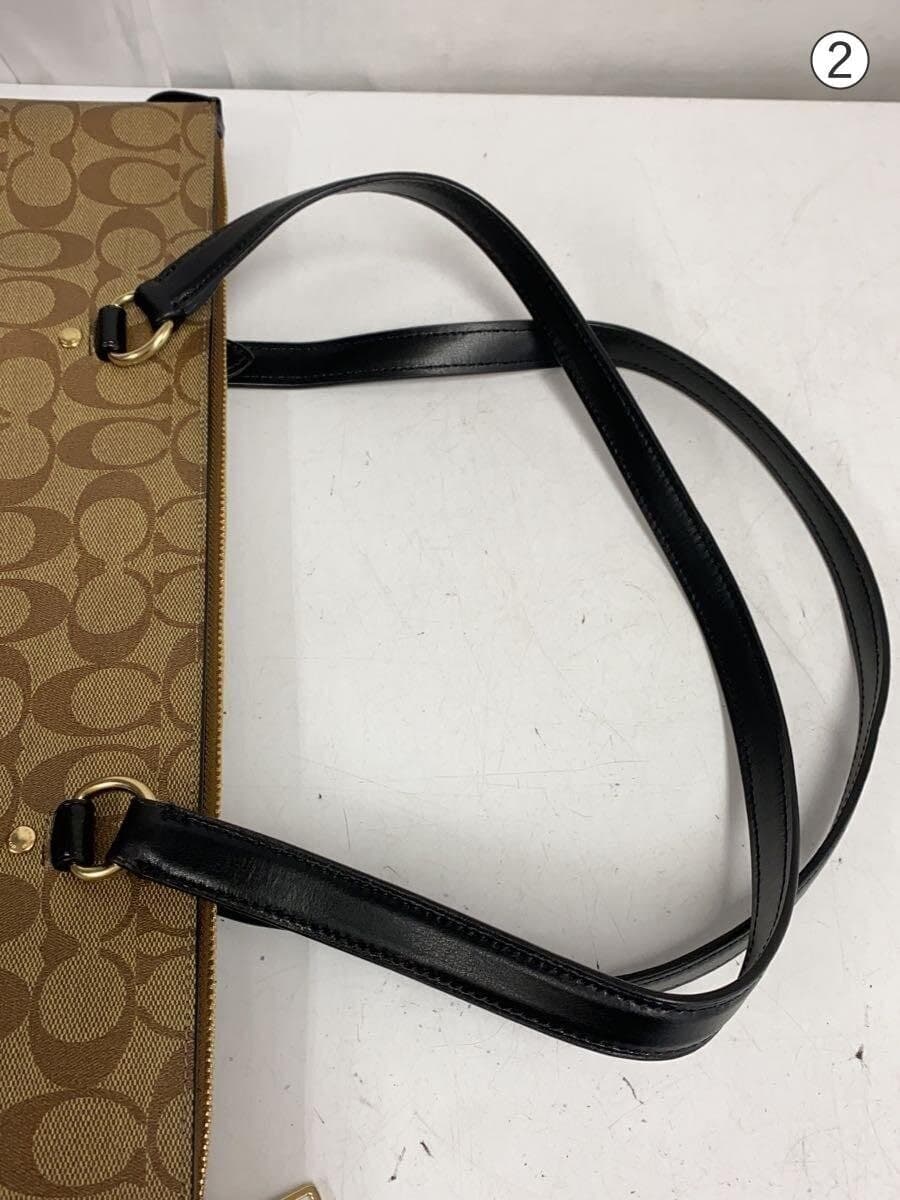 COACH Tote Bag -- BRW All-over Pattern J1947 8