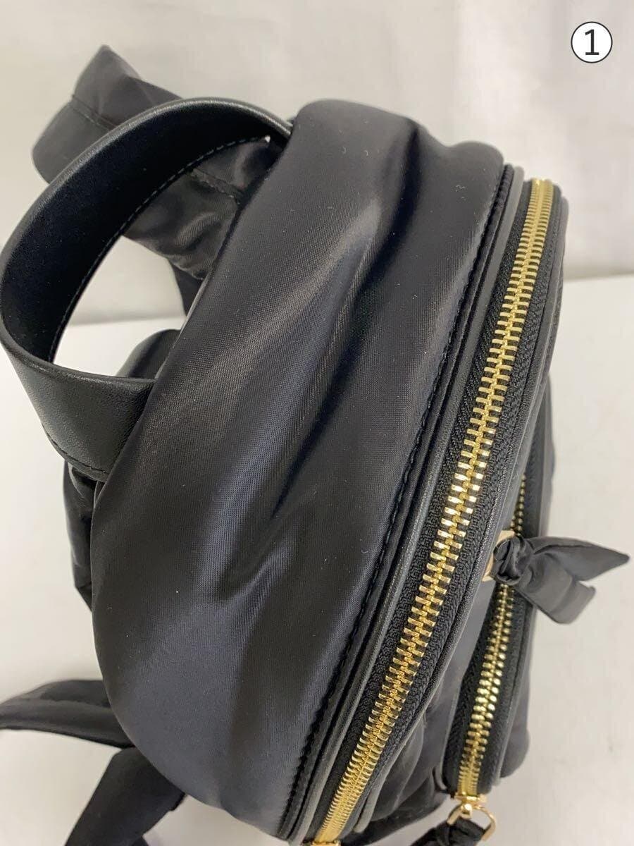 FURLA Backpack -- Black Solid Color 9