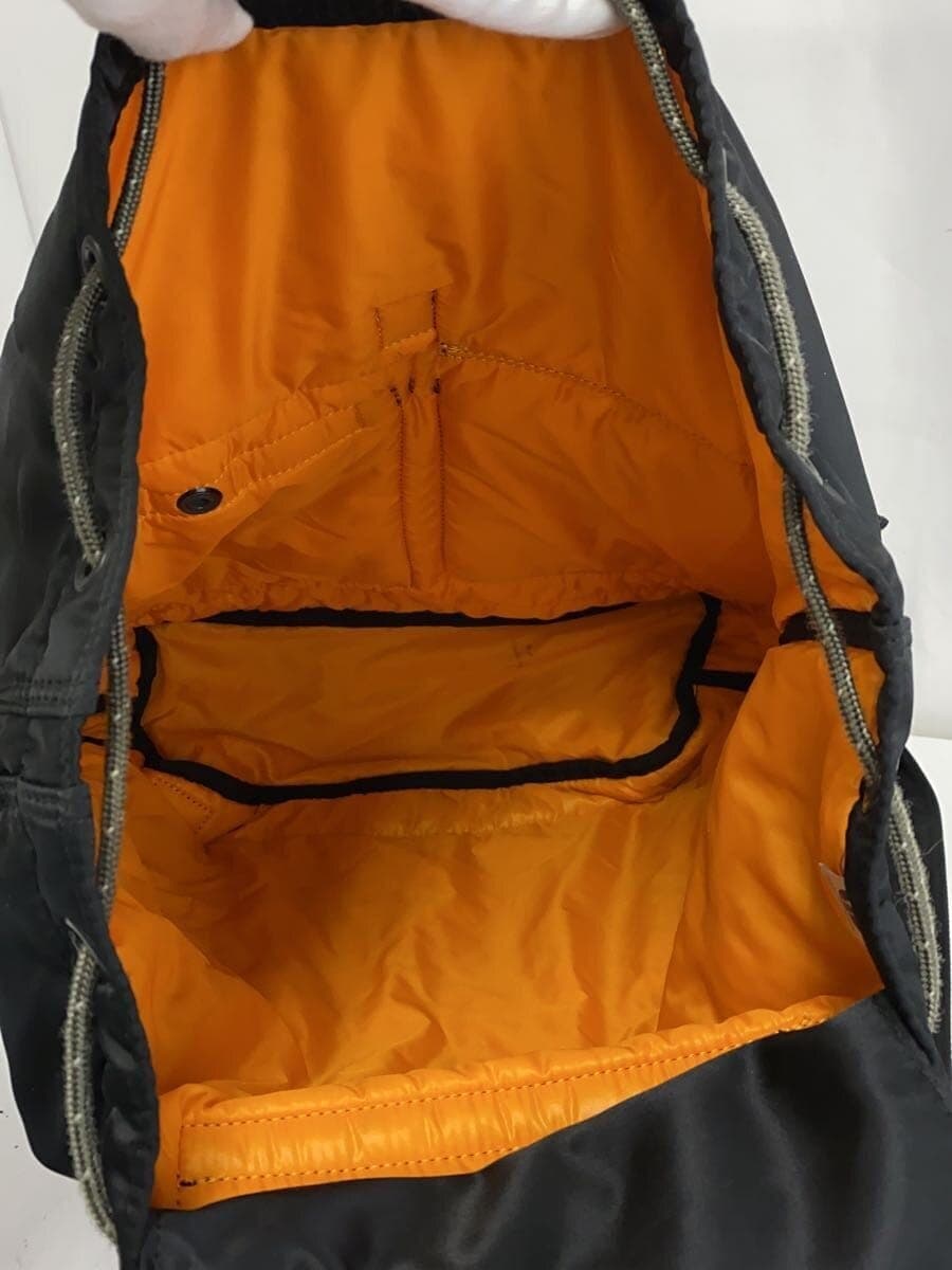 PORTER backpack nylon BLK has damage condition considered 6
