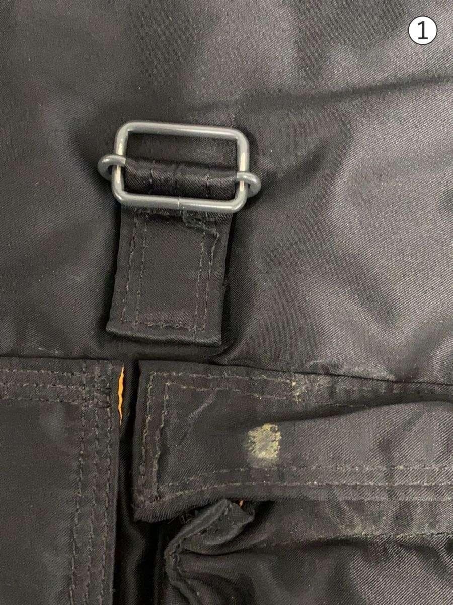 PORTER backpack nylon BLK has damage condition considered 8