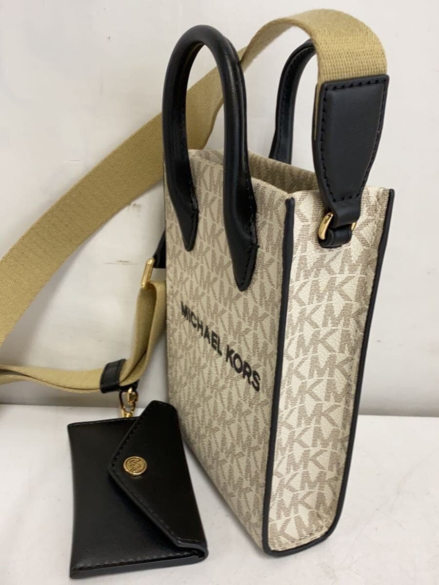 MICHAEL KORS Shoulder Bag Handbag CRM Allover Pattern CE-2311 2