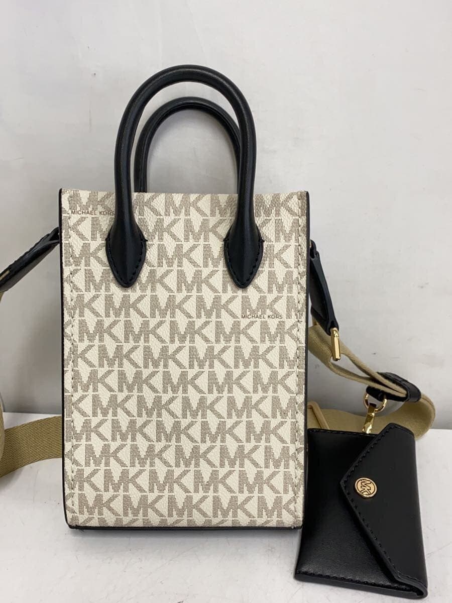 MICHAEL KORS Shoulder Bag Handbag CRM Allover Pattern CE-2311 3