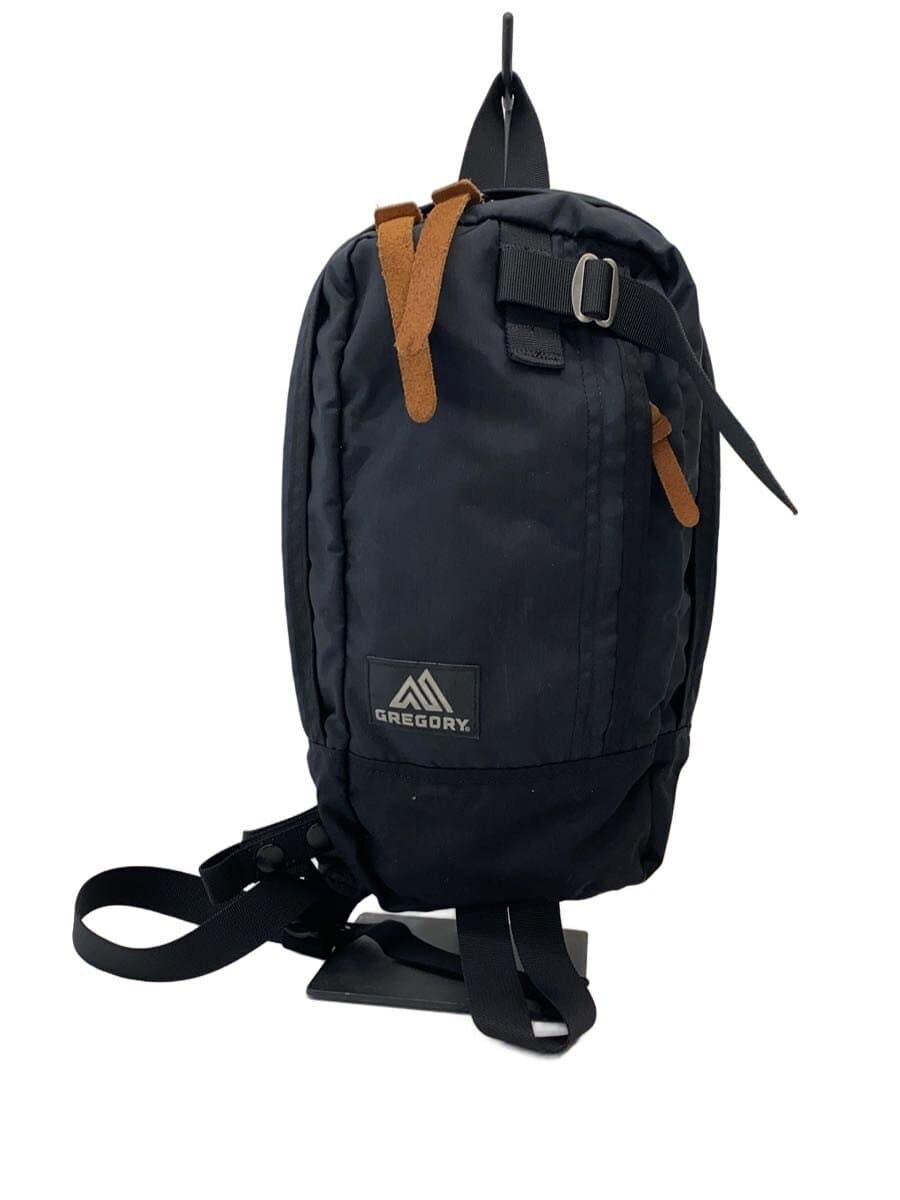 GREGORY Shoulder Bag Nylon Black Plain