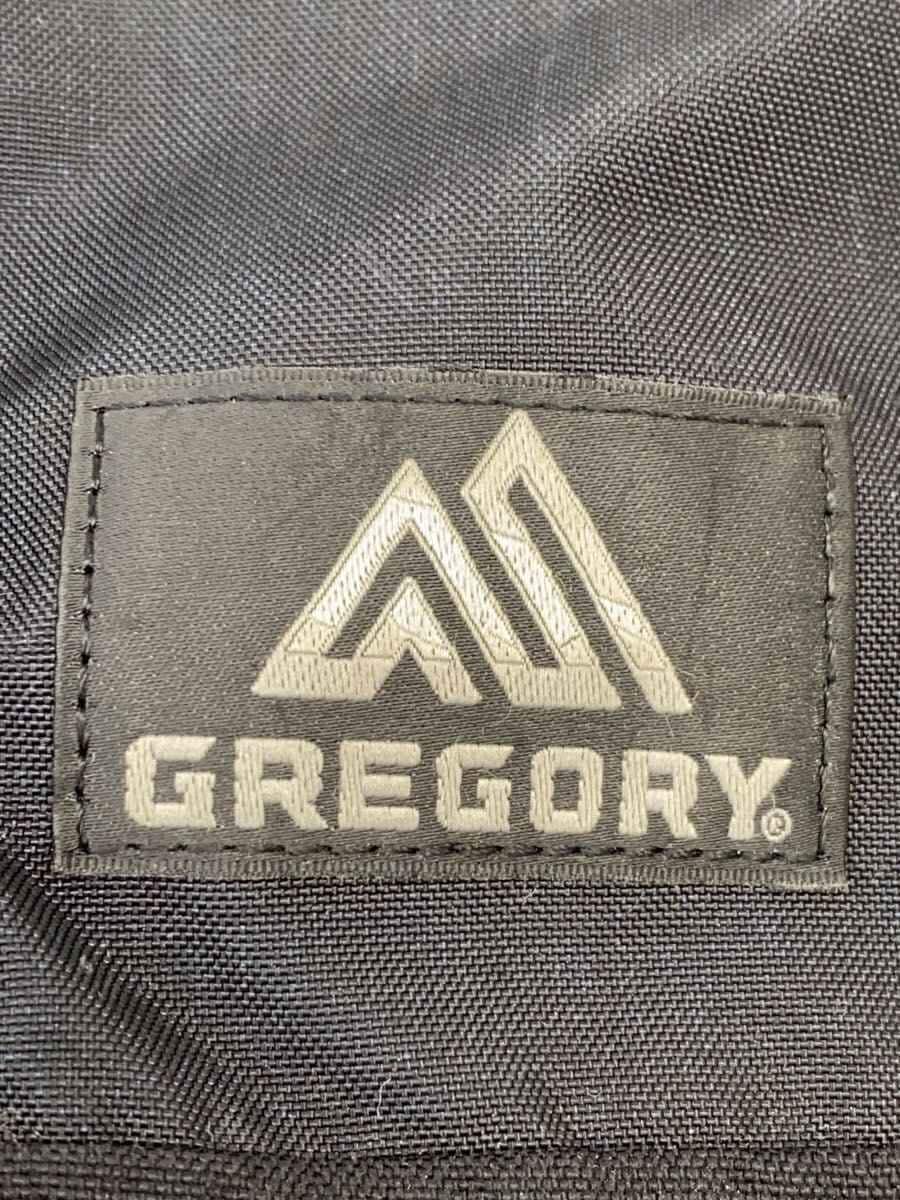GREGORY Shoulder Bag Nylon Black Plain 5
